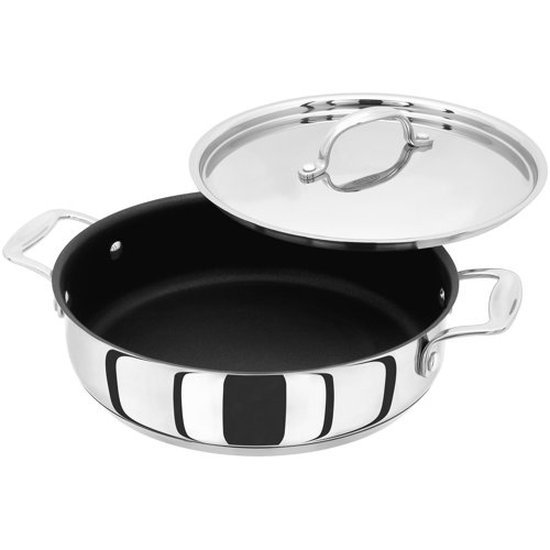 Stellar NonStick Saute Pan with Lid & Reviews Wayfair.co.uk